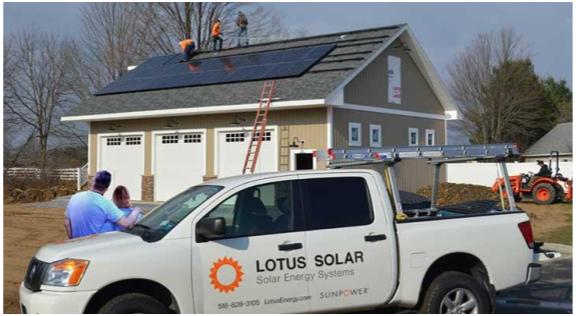 truckbanner Lotus Solar - Home